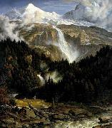 Koch, Joseph Anton The Schmadribach Falls china oil painting reproduction